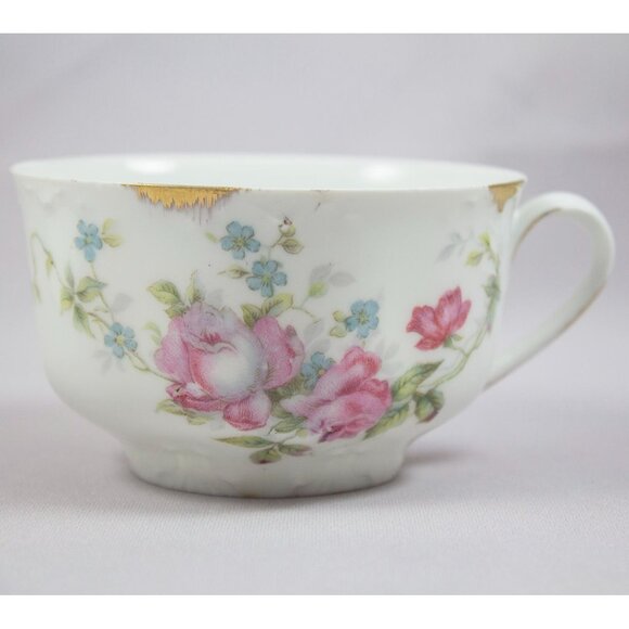 Rosenthal R C Versailles Bavaria Porcelain Cup and Saucer Set Floral Roses - Picture 5 of 14